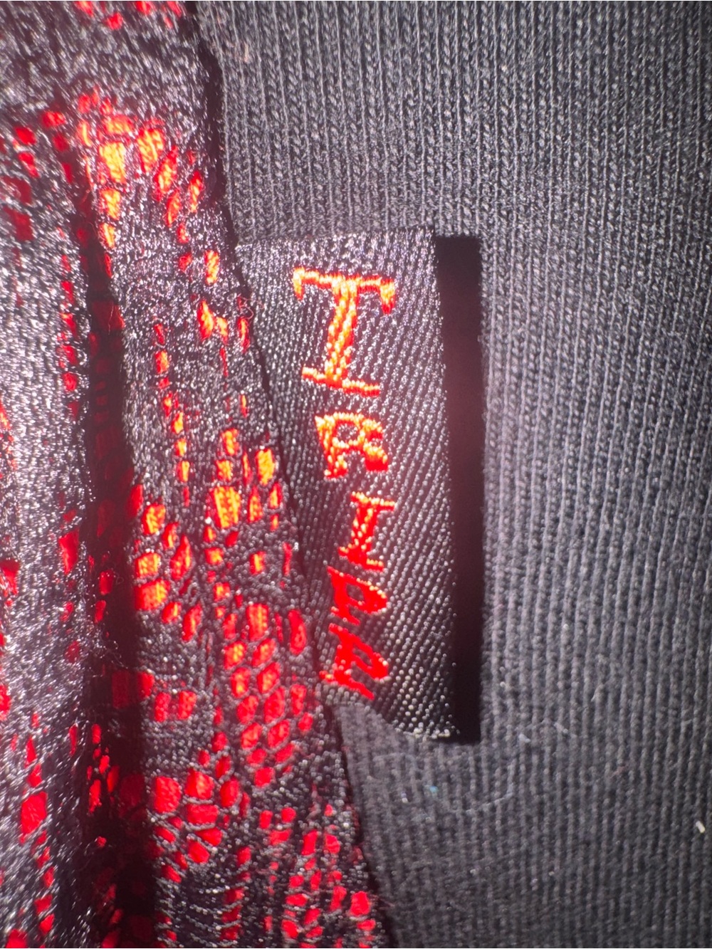 Tripp nyc Corset Zip Hoodie Black/Red/Lace/ in Size S in EUC - Picture 7 of 7